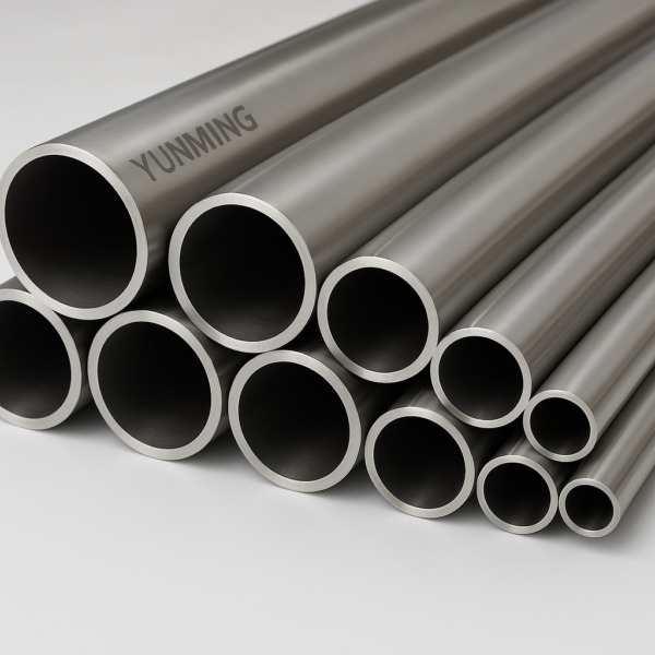 Super duplex stainless steel pipes in various diameters, manufactured by Yunming