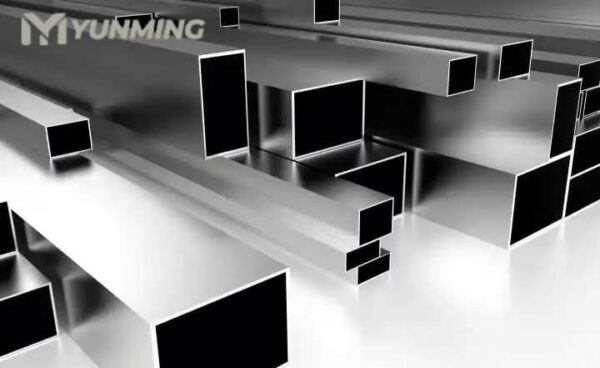 Bulk stainless steel flat rectangular tubes