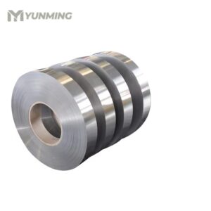 Precision stainless steel strip coil with smooth surface finish and export packaging